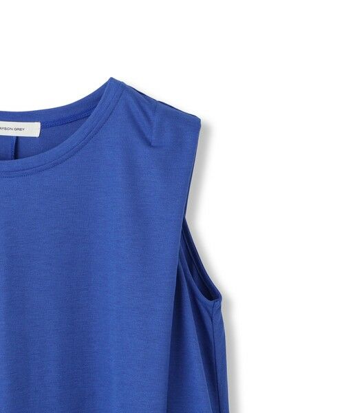 MAYSON GREY / メイソングレイ ロング・マキシ丈ワンピース | タックノースリーブカットワンピース≪手洗い可能≫ | 詳細14