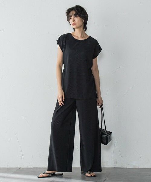 MAYSON GREY / メイソングレイ ロング・マキシ丈ワンピース | 【WEB限定】クリスタルプリーツノースリーブセットアップ≪手洗い可能≫ | 詳細11