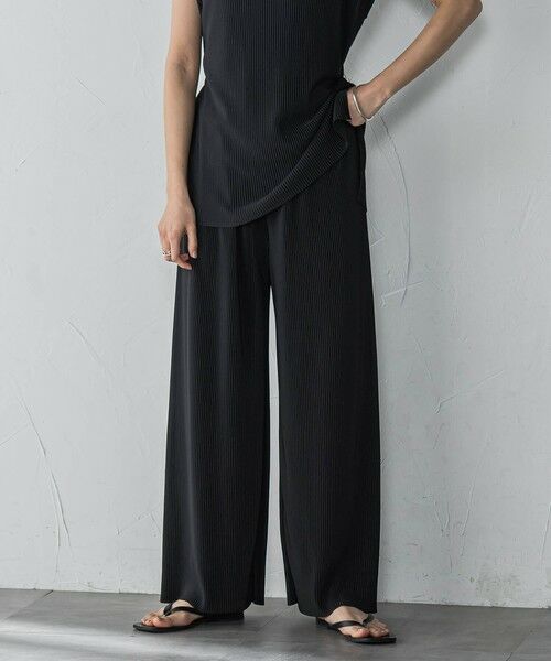 MAYSON GREY / メイソングレイ ロング・マキシ丈ワンピース | 【WEB限定】クリスタルプリーツノースリーブセットアップ≪手洗い可能≫ | 詳細5