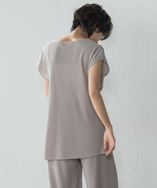 MAYSON GREY / メイソングレイ ロング・マキシ丈ワンピース | 【WEB限定】クリスタルプリーツノースリーブセットアップ≪手洗い可能≫ | 詳細16