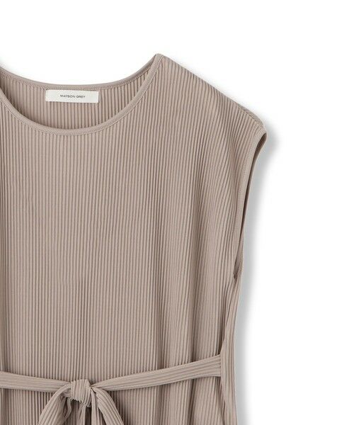 MAYSON GREY / メイソングレイ ロング・マキシ丈ワンピース | 【WEB限定】クリスタルプリーツノースリーブセットアップ≪手洗い可能≫ | 詳細27