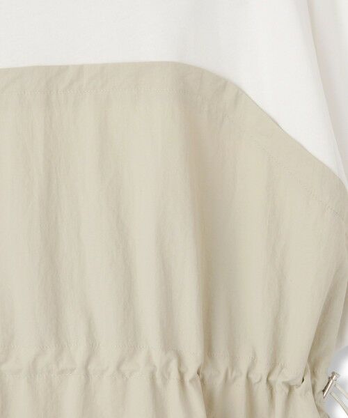 MAYSON GREY / メイソングレイ ロング・マキシ丈ワンピース | 【WEB限定 / 新色追加】異素材ドッキングドロストワンピース≪洗濯機で洗える≫ | 詳細15