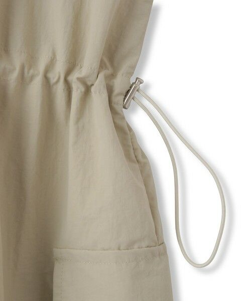MAYSON GREY / メイソングレイ ロング・マキシ丈ワンピース | 【WEB限定 / 新色追加】異素材ドッキングドロストワンピース≪洗濯機で洗える≫ | 詳細17