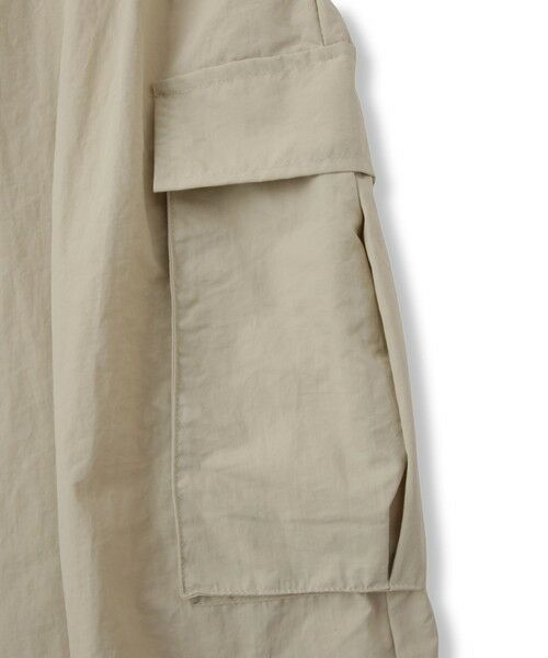 MAYSON GREY / メイソングレイ ロング・マキシ丈ワンピース | 【WEB限定 / 新色追加】異素材ドッキングドロストワンピース≪洗濯機で洗える≫ | 詳細18