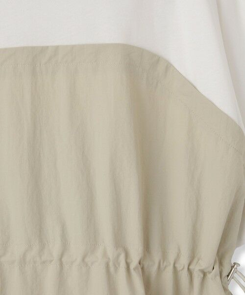 MAYSON GREY / メイソングレイ ロング・マキシ丈ワンピース | 【WEB限定 / 新色追加】異素材ドッキングドロストワンピース≪洗濯機で洗える≫ | 詳細25