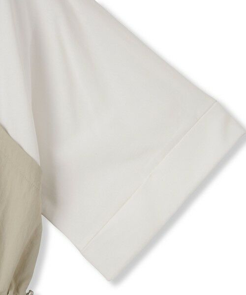 MAYSON GREY / メイソングレイ ロング・マキシ丈ワンピース | 【WEB限定 / 新色追加】異素材ドッキングドロストワンピース≪洗濯機で洗える≫ | 詳細26