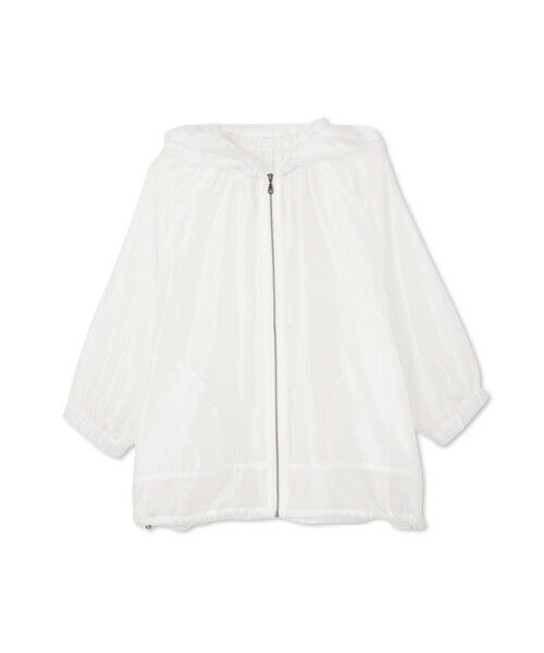 MAYSON GREY / メイソングレイ テーラードジャケット | オーガンジーフーディブルゾン≪手洗い可能≫ | 詳細8