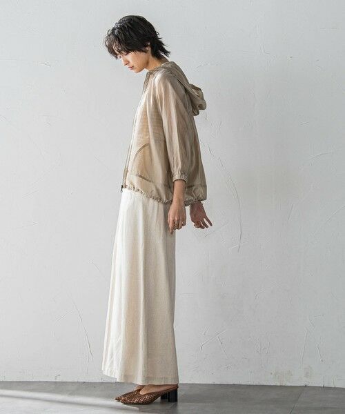 MAYSON GREY / メイソングレイ テーラードジャケット | オーガンジーフーディブルゾン≪手洗い可能≫ | 詳細25