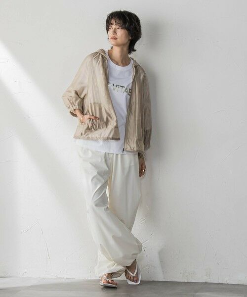 MAYSON GREY / メイソングレイ テーラードジャケット | オーガンジーフーディブルゾン≪手洗い可能≫ | 詳細28