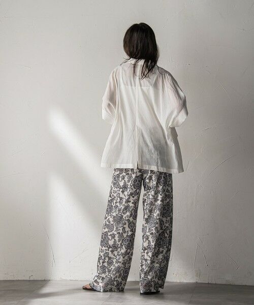 MAYSON GREY / メイソングレイ テーラードジャケット | ダブルブレスト半袖ジャケット≪手洗い可能≫ | 詳細6