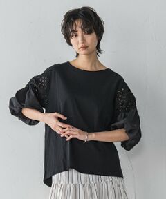 MAYSON GREY / メイソングレイ パネル切替えノースリーブプルオーバー≪手洗い可能≫ パネル切替えノースリーブプルオーバー≪手洗い可能≫ | MAYSON