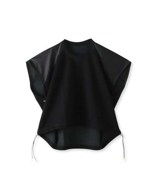 MAYSON GREY / メイソングレイ カットソー | 【WEB限定】異素材切替えドロストギャザープルオーバー≪洗濯機で洗える≫ | 詳細15