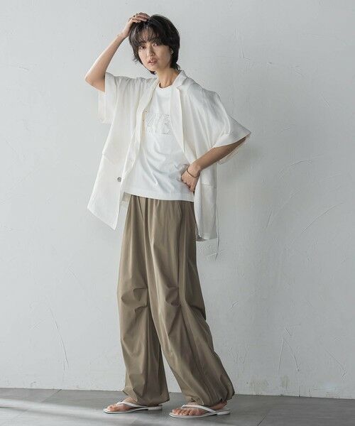 MAYSON GREY / メイソングレイ カットソー | デニムロゴTシャツ≪洗濯機で洗える≫ | 詳細7