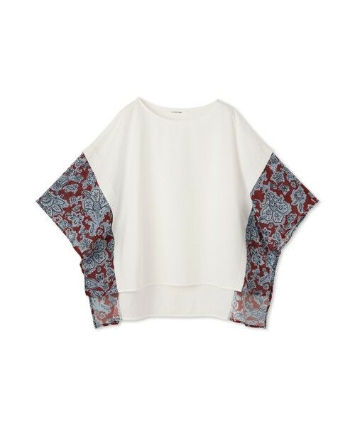 MAYSON GREY / メイソングレイ カットソー | ペイズリー柄ドッキングポンチョTシャツ≪洗濯機で洗える≫ | 詳細16