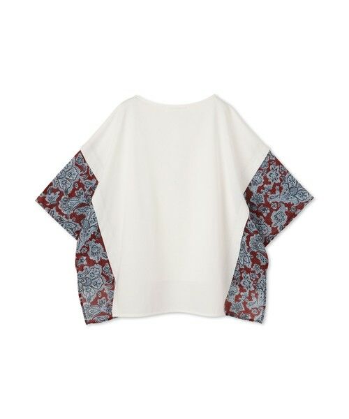 MAYSON GREY / メイソングレイ カットソー | ペイズリー柄ドッキングポンチョTシャツ≪洗濯機で洗える≫ | 詳細17