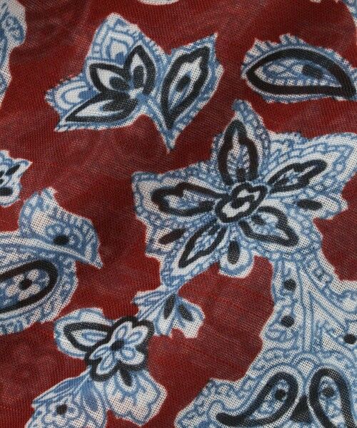 MAYSON GREY / メイソングレイ カットソー | ペイズリー柄ドッキングポンチョTシャツ≪洗濯機で洗える≫ | 詳細21