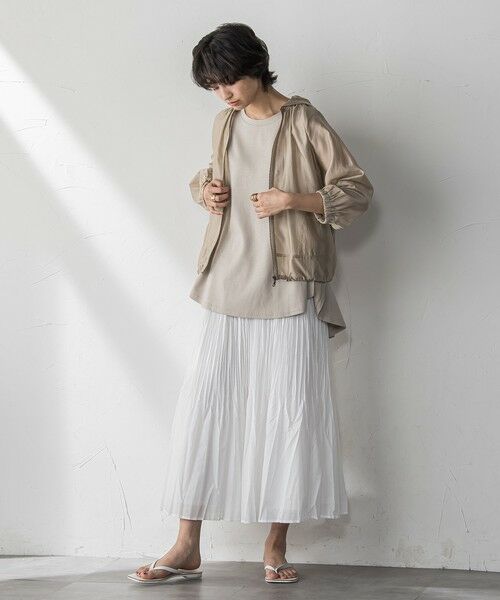 MAYSON GREY / メイソングレイ カットソー | パネル切替えノースリーブプルオーバー≪手洗い可能≫ | 詳細18