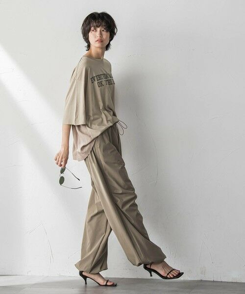 MAYSON GREY / メイソングレイ カットソー | 前後ドッキングロゴTシャツ≪洗濯機で洗える≫ | 詳細17