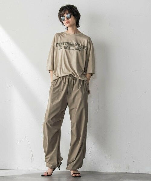 前後ドッキングロゴTシャツ≪洗濯機で洗える≫ 前後ドッキングロゴTシャツ≪洗濯機で洗える≫ | MAYSON GREY