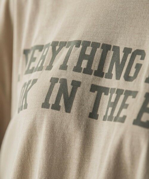 MAYSON GREY / メイソングレイ カットソー | 前後ドッキングロゴTシャツ≪洗濯機で洗える≫ | 詳細20