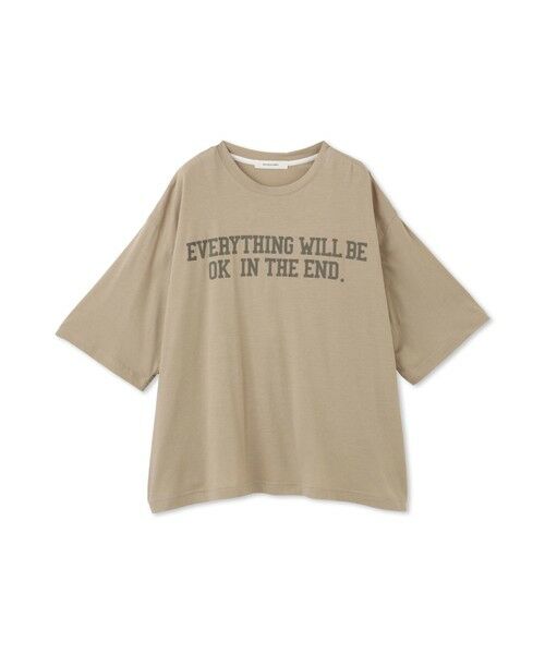 MAYSON GREY / メイソングレイ カットソー | 前後ドッキングロゴTシャツ≪洗濯機で洗える≫ | 詳細22