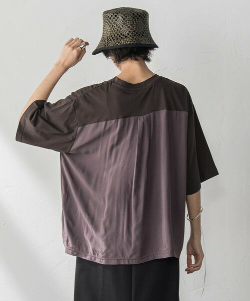 セール】 前後ドッキングロゴTシャツ≪洗濯機で洗える