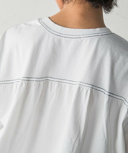 MAYSON GREY / メイソングレイ カットソー | デニム調コクーンスリーブプルオーバー≪洗濯機で洗える≫ | 詳細11