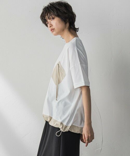 MAYSON GREY / メイソングレイ カットソー | 【WEB限定】配色ポケットTシャツ≪洗濯機で洗える≫ | 詳細2