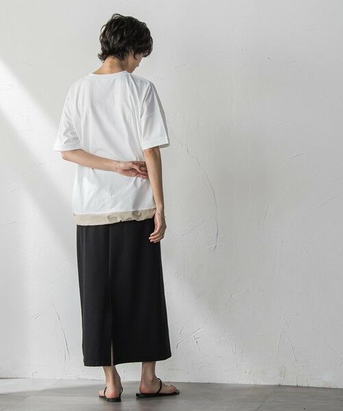 MAYSON GREY / メイソングレイ カットソー | 【WEB限定】配色ポケットTシャツ≪洗濯機で洗える≫ | 詳細5