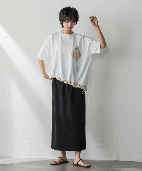 MAYSON GREY / メイソングレイ カットソー | 【WEB限定】配色ポケットTシャツ≪洗濯機で洗える≫ | 詳細6