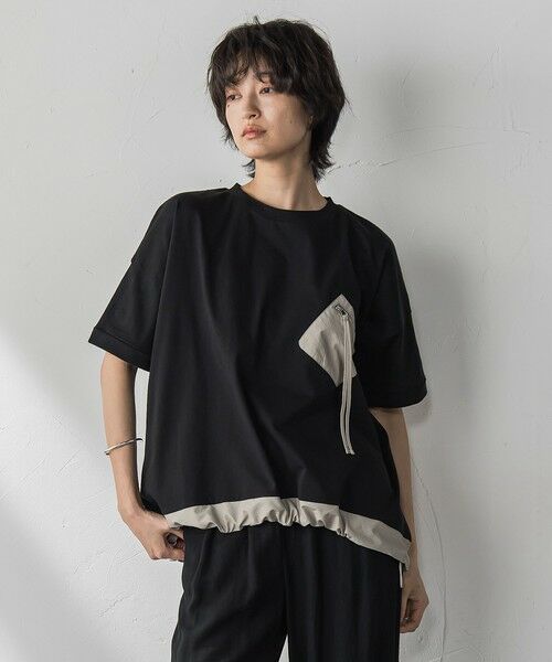 MAYSON GREY / メイソングレイ カットソー | 【WEB限定】配色ポケットTシャツ≪洗濯機で洗える≫ | 詳細11