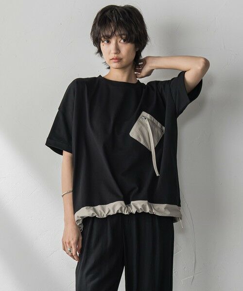 MAYSON GREY / メイソングレイ カットソー | 【WEB限定】配色ポケットTシャツ≪洗濯機で洗える≫ | 詳細13