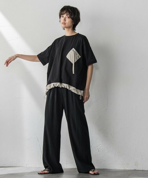 MAYSON GREY / メイソングレイ カットソー | 【WEB限定】配色ポケットTシャツ≪洗濯機で洗える≫ | 詳細14