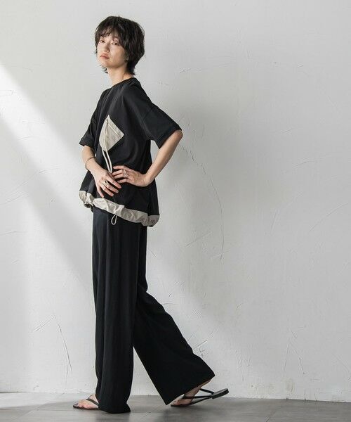 MAYSON GREY / メイソングレイ カットソー | 【WEB限定】配色ポケットTシャツ≪洗濯機で洗える≫ | 詳細15