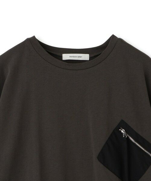 MAYSON GREY / メイソングレイ カットソー | 【WEB限定】配色ポケットTシャツ≪洗濯機で洗える≫ | 詳細26