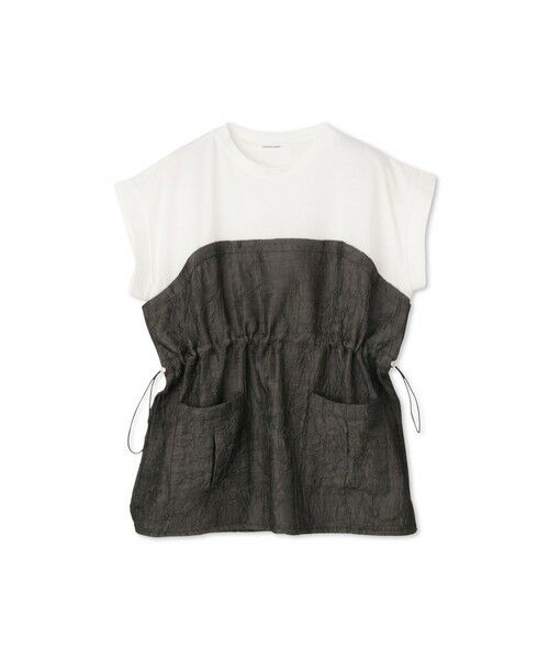 MAYSON GREY / メイソングレイ カットソー | 【WEB限定】異素材ドッキングドロストプルオーバー≪洗濯機で洗える≫ | 詳細10