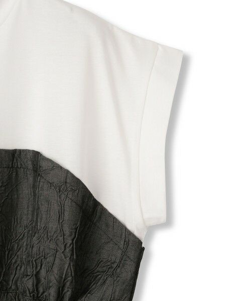 MAYSON GREY / メイソングレイ カットソー | 【WEB限定】異素材ドッキングドロストプルオーバー≪洗濯機で洗える≫ | 詳細13