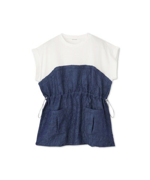 MAYSON GREY / メイソングレイ カットソー | 【WEB限定】異素材ドッキングドロストプルオーバー≪洗濯機で洗える≫ | 詳細27