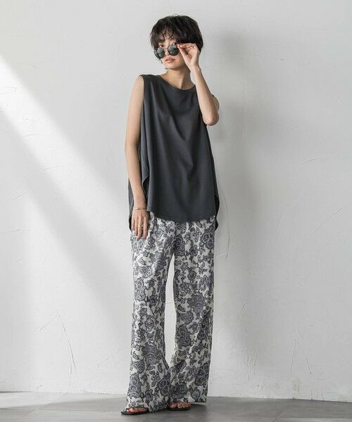 MAYSON GREY / メイソングレイ その他パンツ | ペイズリー柄イージーワイドパンツ≪洗濯機で洗える≫ | 詳細12