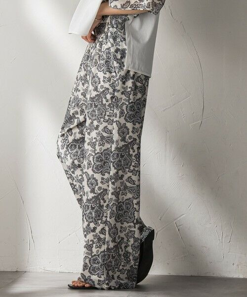 MAYSON GREY / メイソングレイ その他パンツ | ペイズリー柄イージーワイドパンツ≪洗濯機で洗える≫ | 詳細2