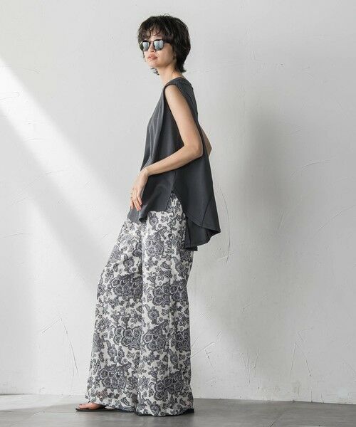 MAYSON GREY / メイソングレイ その他パンツ | ペイズリー柄イージーワイドパンツ≪洗濯機で洗える≫ | 詳細13