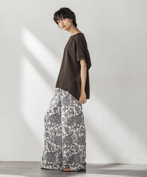 MAYSON GREY / メイソングレイ その他パンツ | ペイズリー柄イージーワイドパンツ≪洗濯機で洗える≫ | 詳細15