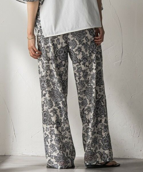 MAYSON GREY / メイソングレイ その他パンツ | ペイズリー柄イージーワイドパンツ≪洗濯機で洗える≫ | 詳細3