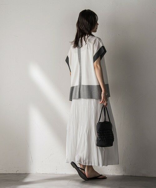 MAYSON GREY / メイソングレイ ミニ・ひざ丈スカート | シアーランダムプリーツスカート≪洗濯機で洗える≫ | 詳細6
