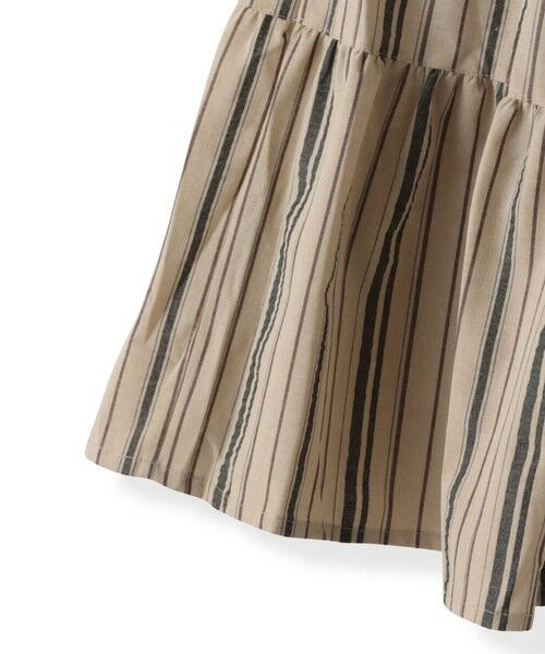 MAYSON GREY / メイソングレイ ミニ・ひざ丈スカート | 【WEB限定】マルチストライプリネンタッチティアードスカート≪洗濯機で洗える≫ | 詳細29