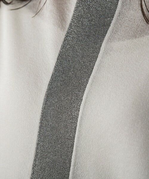 MAYSON GREY / メイソングレイ ニット・セーター | 配色センターラインニットプルオーバー≪手洗い可能≫ | 詳細9
