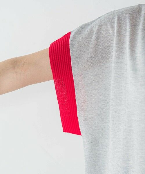 MAYSON GREY / メイソングレイ ニット・セーター | 配色センターラインニットプルオーバー≪手洗い可能≫ | 詳細19