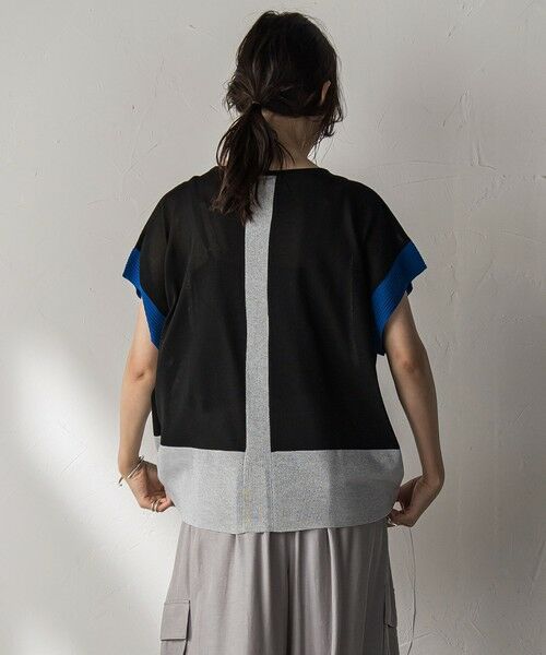 MAYSON GREY / メイソングレイ ニット・セーター | 配色センターラインニットプルオーバー≪手洗い可能≫ | 詳細28