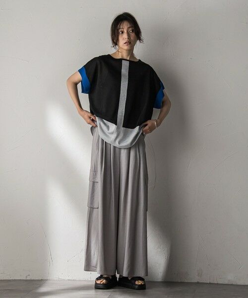 MAYSON GREY / メイソングレイ ニット・セーター | 配色センターラインニットプルオーバー≪手洗い可能≫ | 詳細29