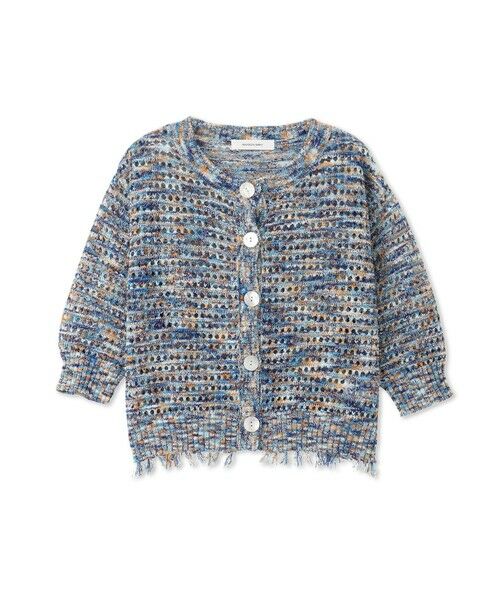 MAYSON GREY / メイソングレイ カーディガン・ボレロ | ループカスリヤーン透かし編みカーディガン≪手洗い可能≫ | 詳細10